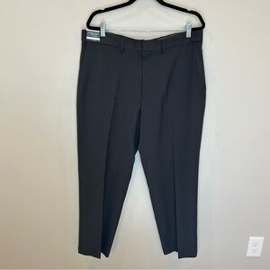 Men’s Haggar Premium Comfort Dress Pants, Charcoal, 38x30